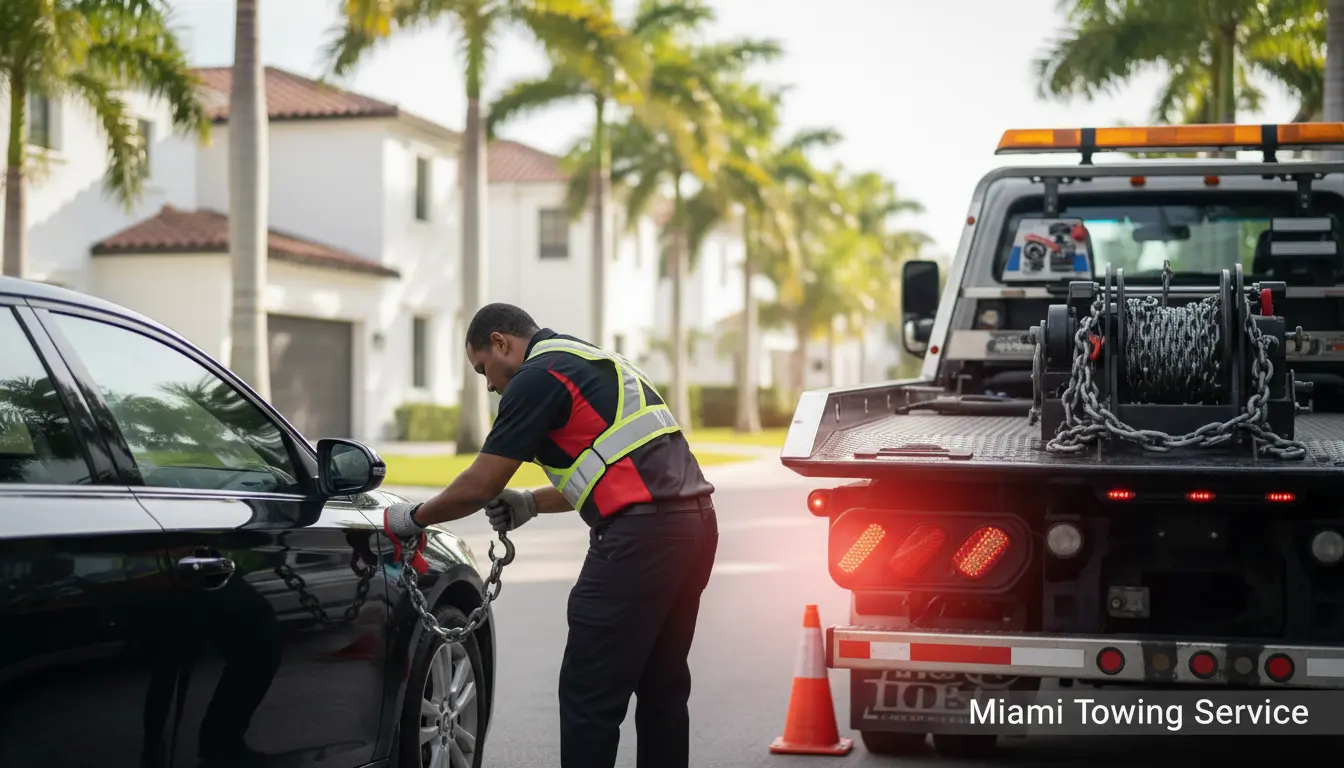 Miami Towing Emergencies: What To Do Step-by-Step