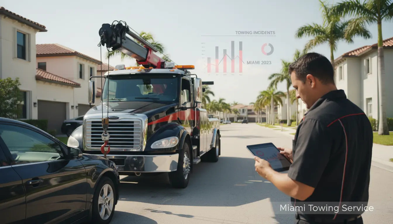 Statistical Insights: Towing Incidents In Miami 2023